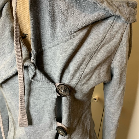 Lucky Brand Large Neck Button Sweatshirt - Picture 6 of 16